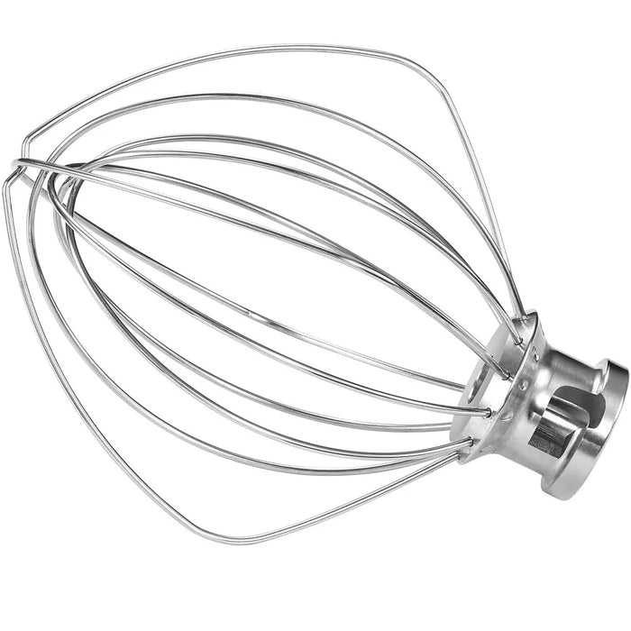 K45Ww Wire Whip Attachment 6 Wire Whisk For Kitchenaid 4.5Qt Tilt-Head Stand Mixer For Egg Heavy Cream Beater Cakes Mayonnaise