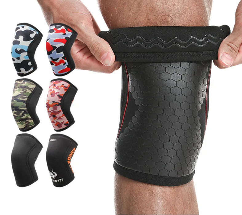 7Mm Neoprene Knee Sleeves For Squats Powerlifting & Deadlifts