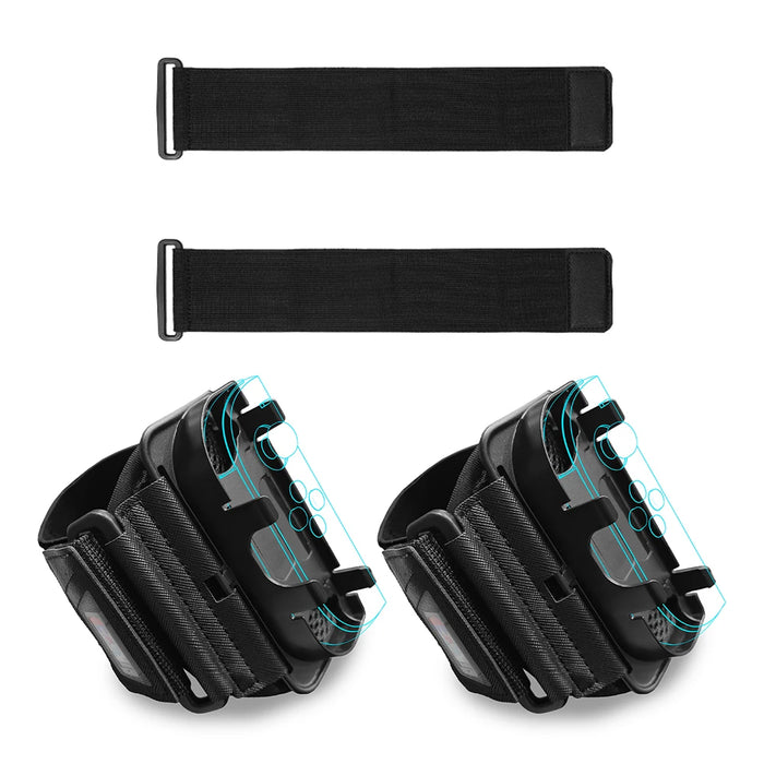 2 In 1 Adjustable Game Bracelet Strap For Switch 2 Joy-Con Sports Band Strap Elastic Leg Wrist Band For Switch 2 Accessories