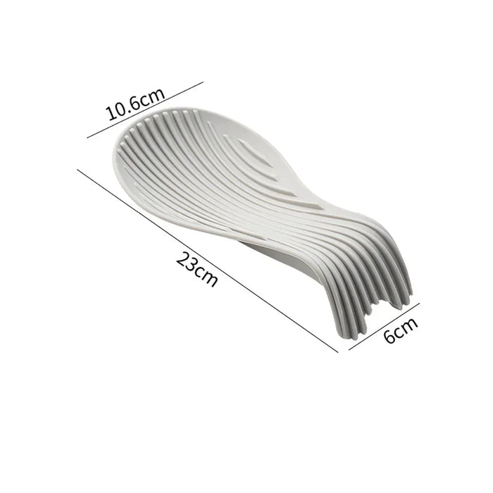 Silicone Spoon Rest & Coaster Set For Kitchen