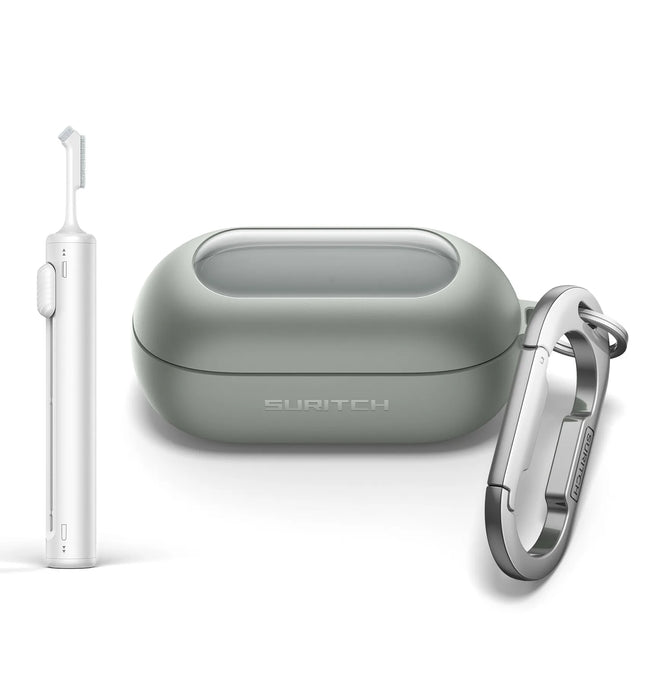 For Beats Solo Buds 2024 Magnetic Protective Case With Carabiner & Keyring