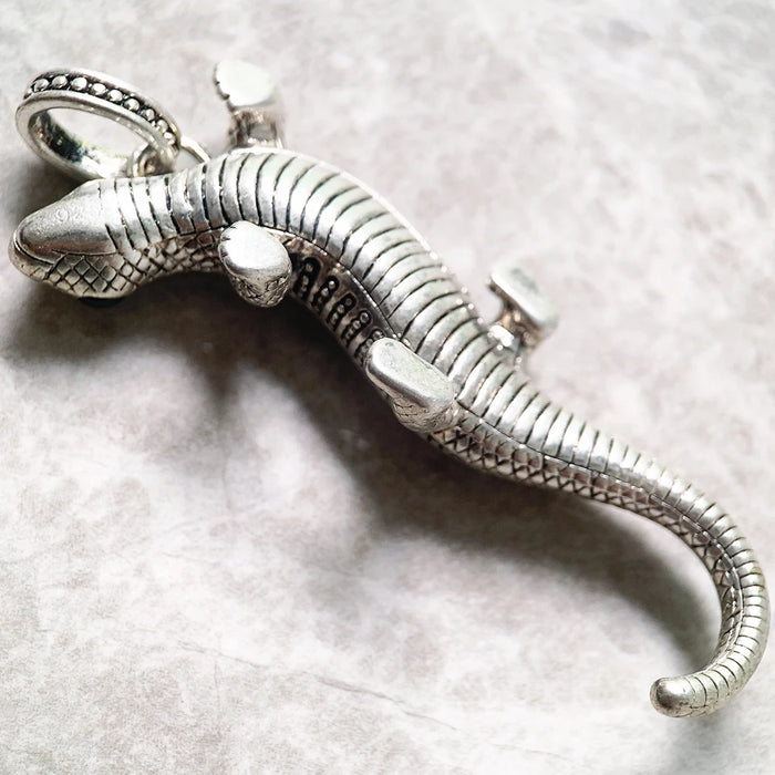 925 Sterling Silver Salam & Er Pendant Trendy Heart Design For Men & Women