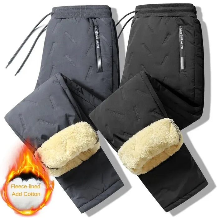 Thick Fleece Winter Sweatpants for Men