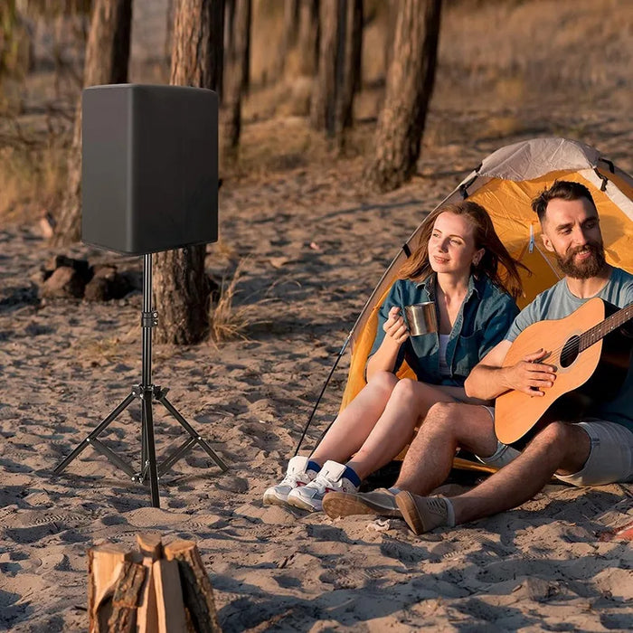 Waterproof Oxford Cloth Speaker Cover Black / Silver