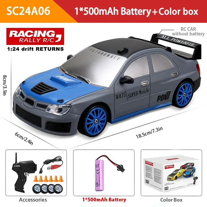 4wd Rc Car LED Lights for Kids Racing Toy