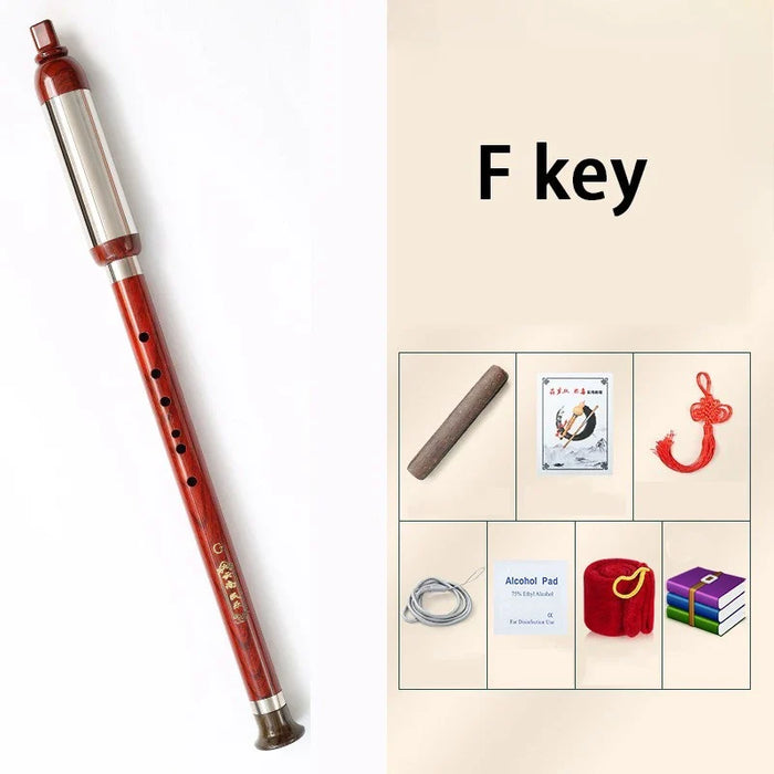 Detachable Vertical Bawu Flute For Adults