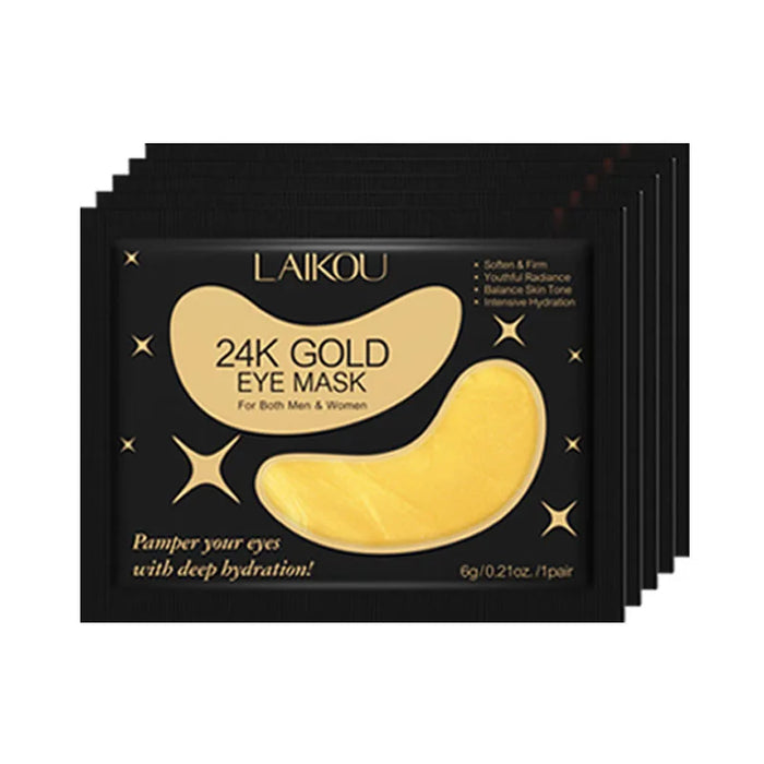 Laikou Sakura 24K Gold Eye Mask Anti Aging & Moisturizing Eye Patches