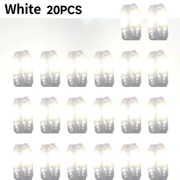 8Smd Canbus T10 Led Bulbs 20Pcs For Car Interior Map Dome Parking Signal Lights 12V