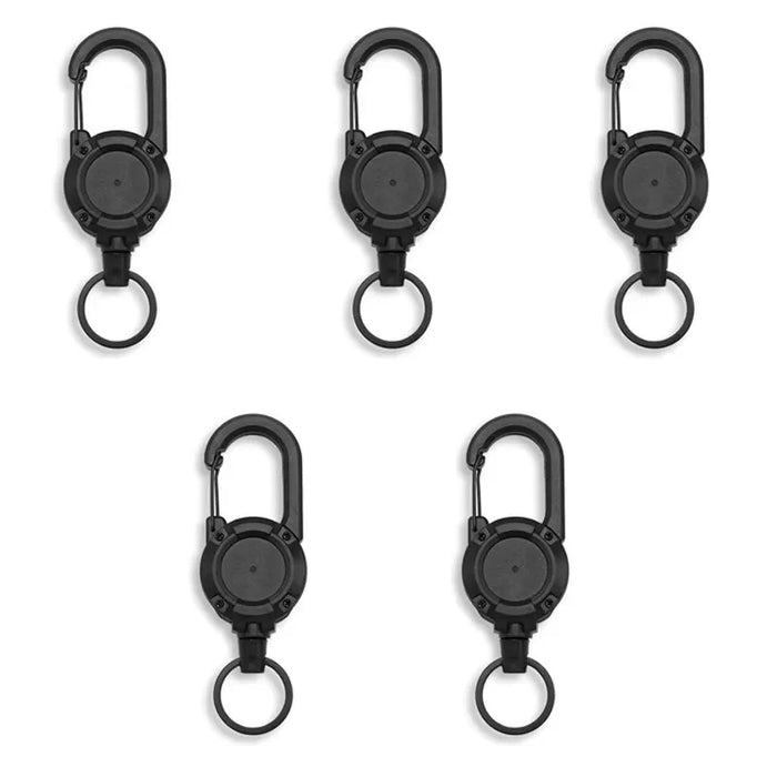 Strong Retractable Carabiner Keychain For Outdoor Sports