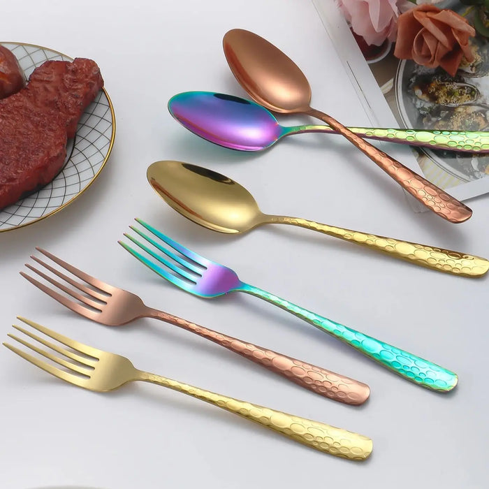 4 / 16 / 24 Piece Stainless Steel Cutlery Set For Family Restaurant Or Home Use