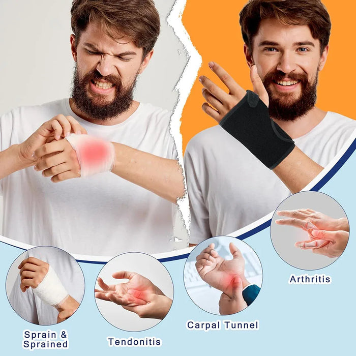 Adjustable Wrist Brace For Carpal Tunnel Men & Women