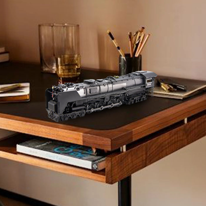 3D Metal Locomotive Puzzle Kit For Home Collection