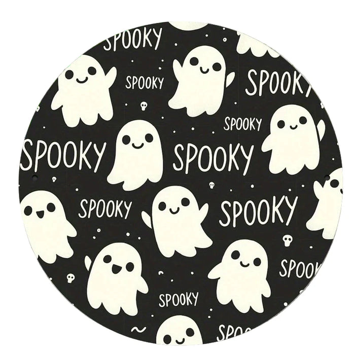 Retro Round Iron Sign Cute Pattern For Home Decor