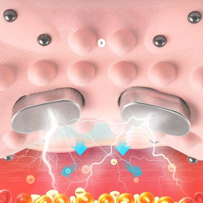 Multifunctional Electric Cervical Massage Pillow Pink