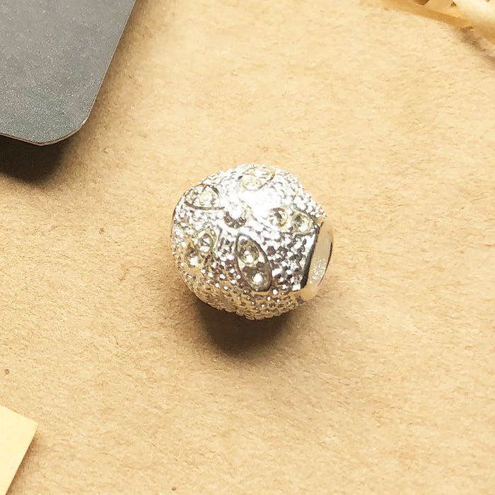 925 Sterling Silver Seafish Starfish Beads 4.5Mm Hole European Jewelry Charms