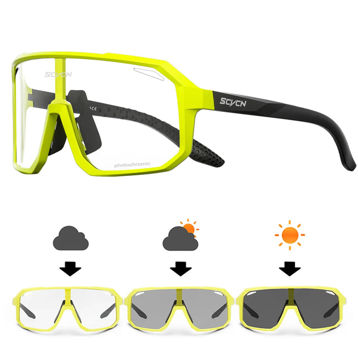 Photochromic Cycling Sunglasses For Outdoor Sports