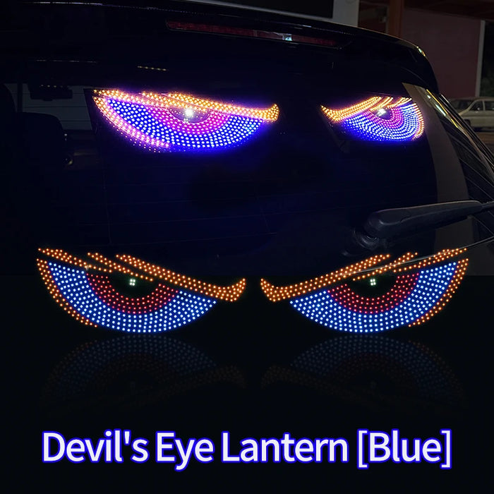 Car Led Devil'S Eyes Atmosphere Strobe Lights Usb Plug-In