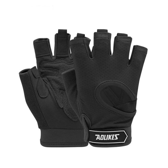 Pair of Breathable Fitness Gloves For Crossfit & Weight Lifting