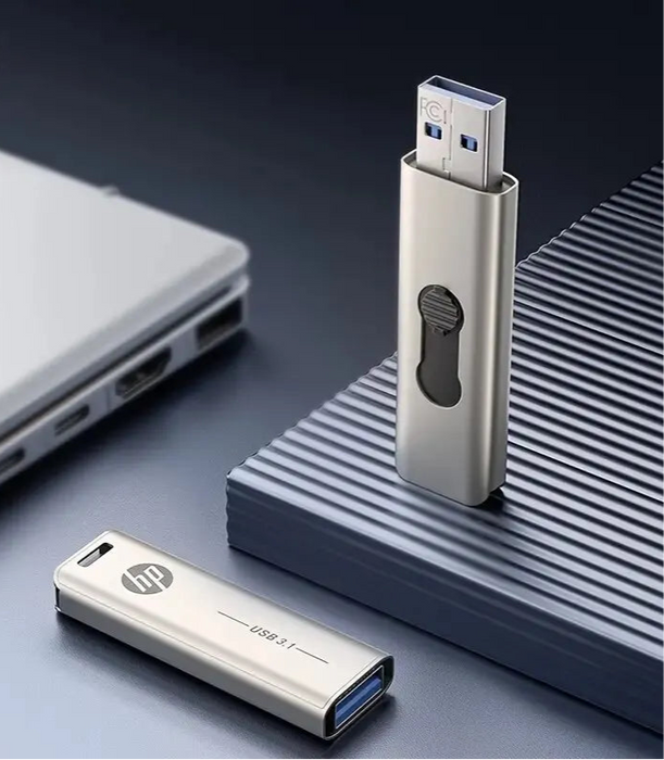 HP High Speed Metal USB Flash Drive 32gb To 256gb Car Music