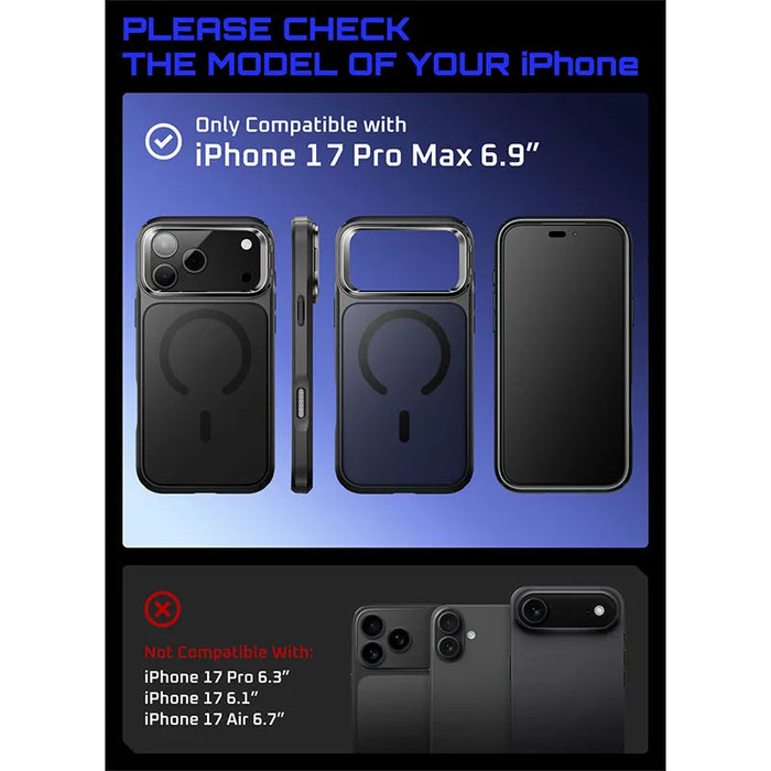 For Iphone 17 Pro Max Ub Mag Slim Shockproof Magnetic Magsafe Phone Case With Camera Control Capture Button