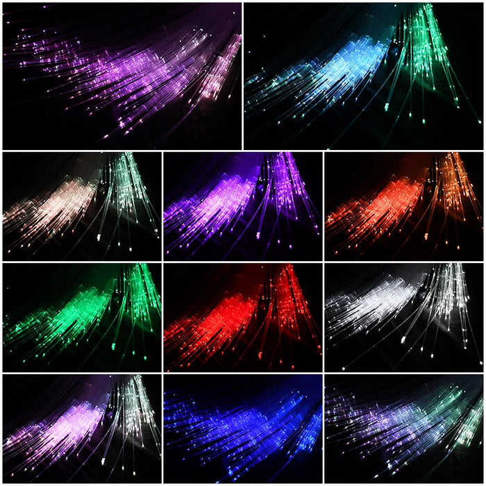 16W Rgbw Car Star Ceiling Light Fiber Optic Led Atmosphere Lamp