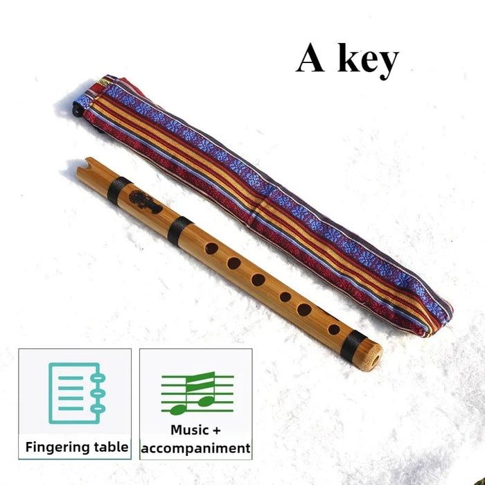 Ethnic Bamboo Quena Flute For Adults