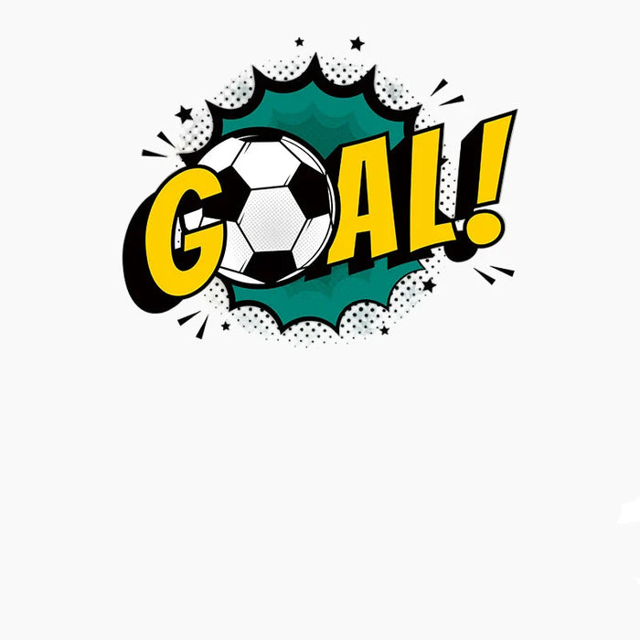 Goal Football Soccer Word Art Wall Stickers For Kids Room Decor