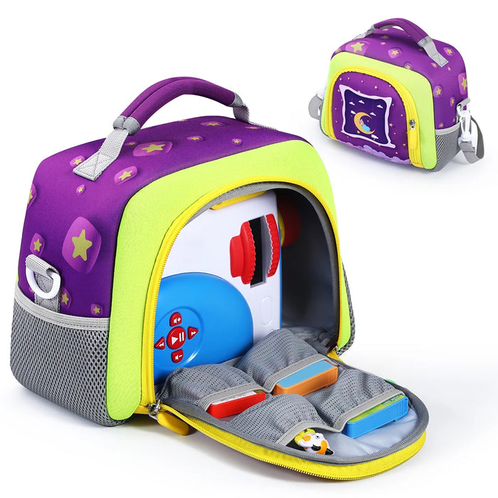 Hard Eva Case For Yoto Player 3Rd Gen Storage Carrying Bag Up To 30 Cards Organizer Shockproof Protective Case For Yoto Player