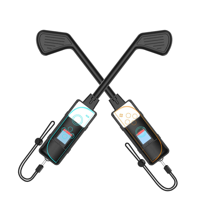 2Pcs Golf Culb For Nintendo Switch 2 Joy-Con Controller Golf Clubs Controller Grip Holder For Switch 2 Golf Game Accessories