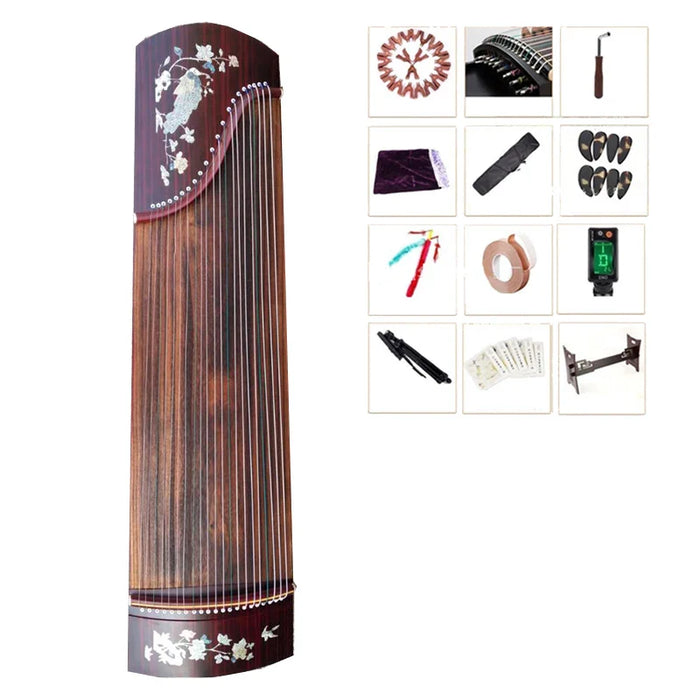 Portable 125Cm Guzheng For Children Traditional & Professional
