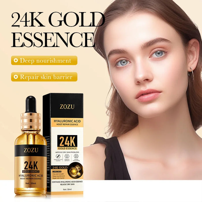 24K Gold Hyaluronic Acid Serum Moisturizing & Anti Aging