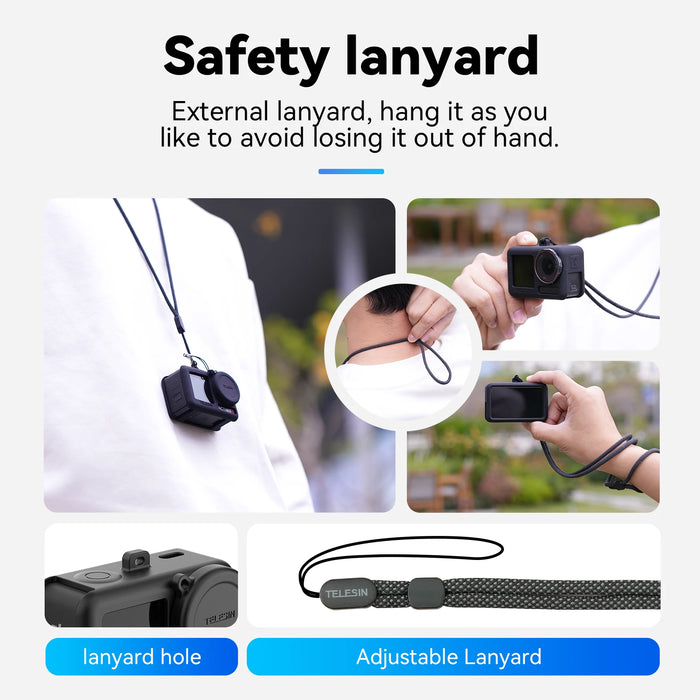 Soft Silicone Case For Dji Osmo Action Drop Proof & Protective