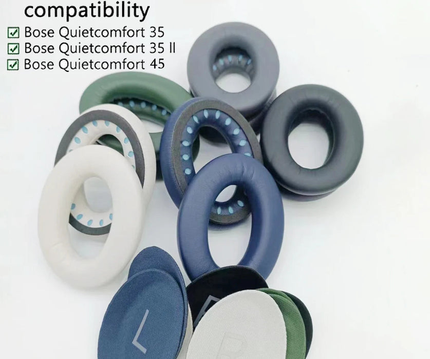 Pair of Upgraded Ear Pads For Bose Qc35 / 35 Ii / 45 Headphones