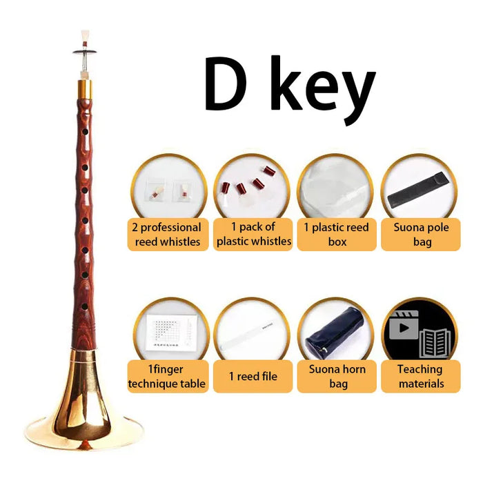 Handmade Suona Set For Traditional Wind Practice