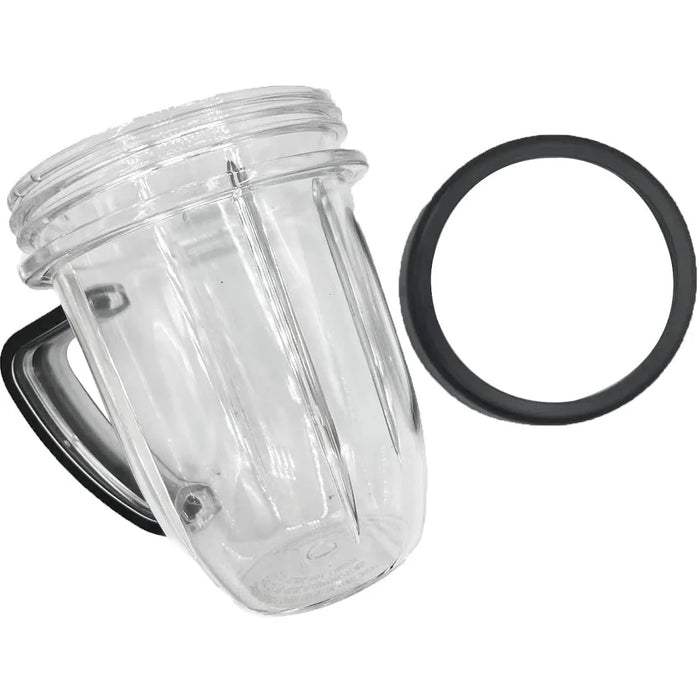 30Oz Short Mixing Handled Cup Replacement Part Compatible With Nutribullet Rx Nbm-U0274