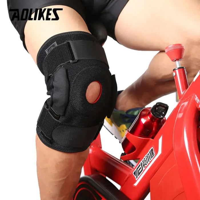 Adjustable Hinged Knee Brace For Meniscus Tear & Tendon Support Pain Relief Wrap