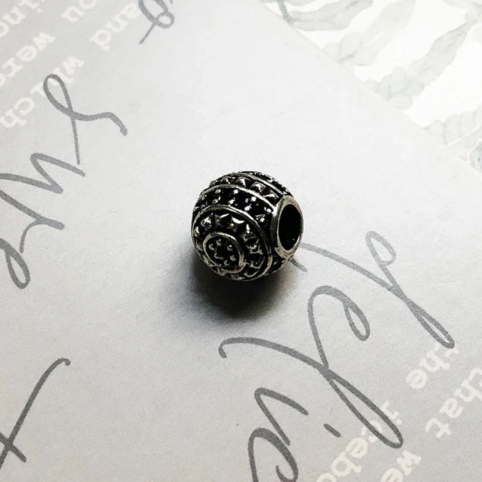 925 Sterling Silver Ufo Beads Charm For Women & Men