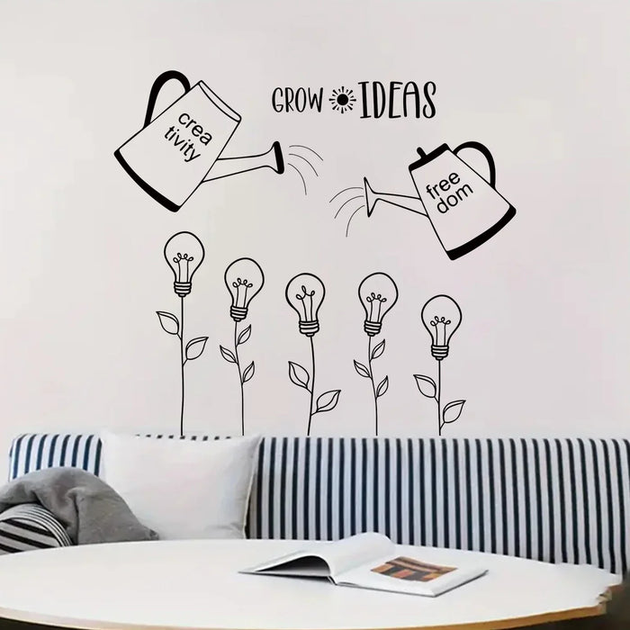 Flower Pattern Wall Stickers For Kids Room Decor