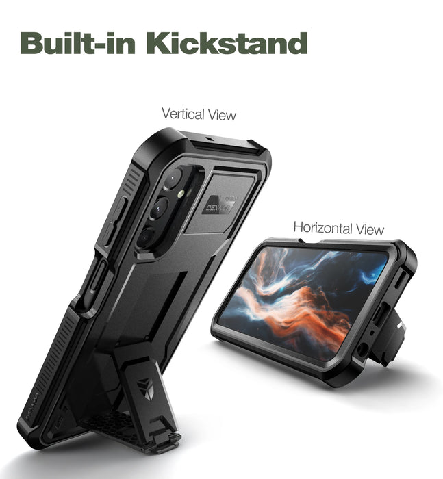 For Samsung Galaxy A25 A24 5G 6.5Inch Heavy Duty Military Grade Protection Shockproof Case With Built-In Screen Protector