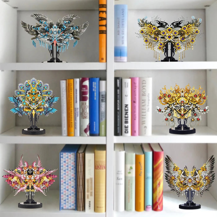 Adult Diy 3D Metal Puzzle Kit Magic Decoration