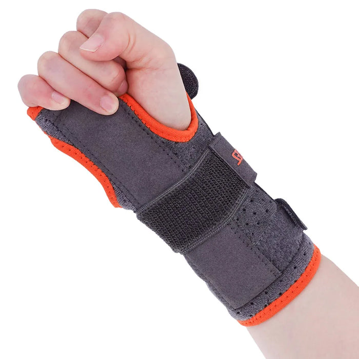 Adjustable Wrist Brace For Carpal Tunnel Unisex Night Support With Splints