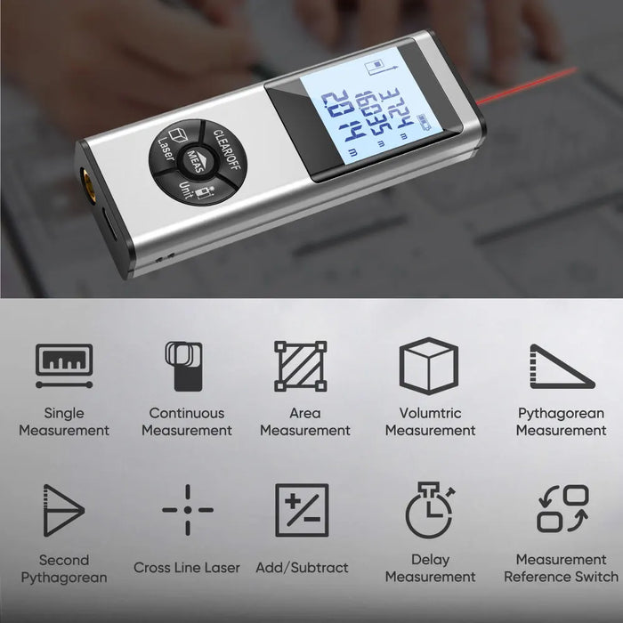 70M Rechargeable Laser Distance Meter