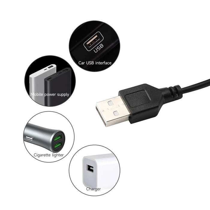 Usb Car Interior Led Strip Lights Universal Fit