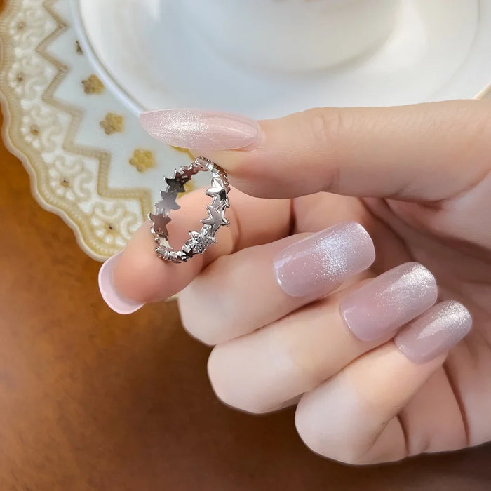 925 Sterling Silver Ocean Spirit Starfish Ring For Women