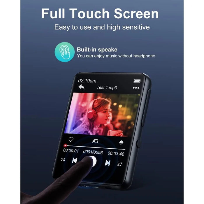 32Gb Bluetooth Mp3 Player With Fm Radio & Recorder