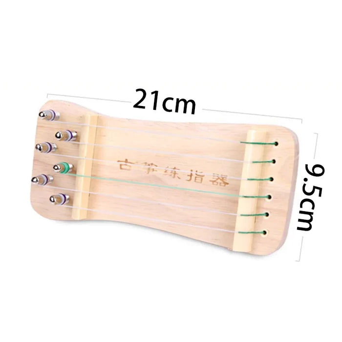 Portable 6 String Guzheng Finger Trainer For Beginners