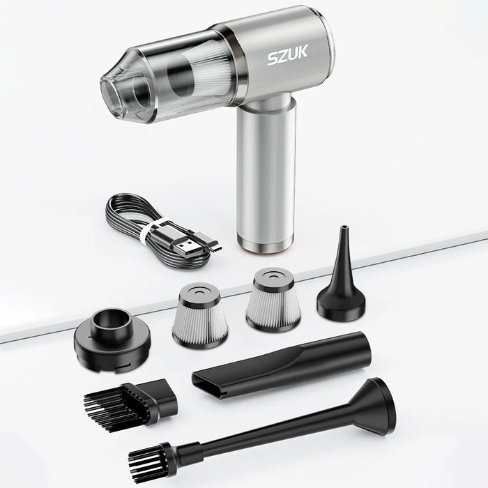 Portable Car Vacuum Cleaner 2 In 1 Handheld & Blower