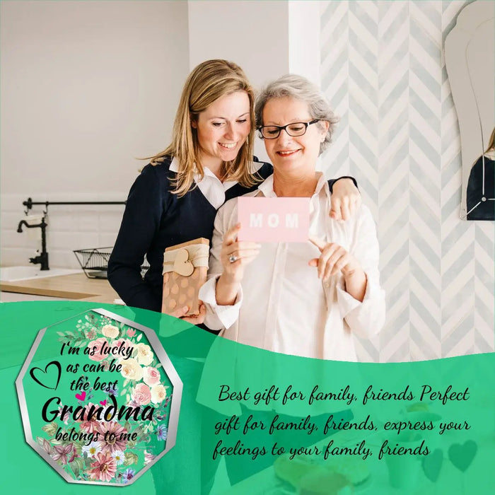 Acrylic Desktop Décor For The Best Grandma Perfect Gift For Mother's Day Christmas Or Valentine's Day