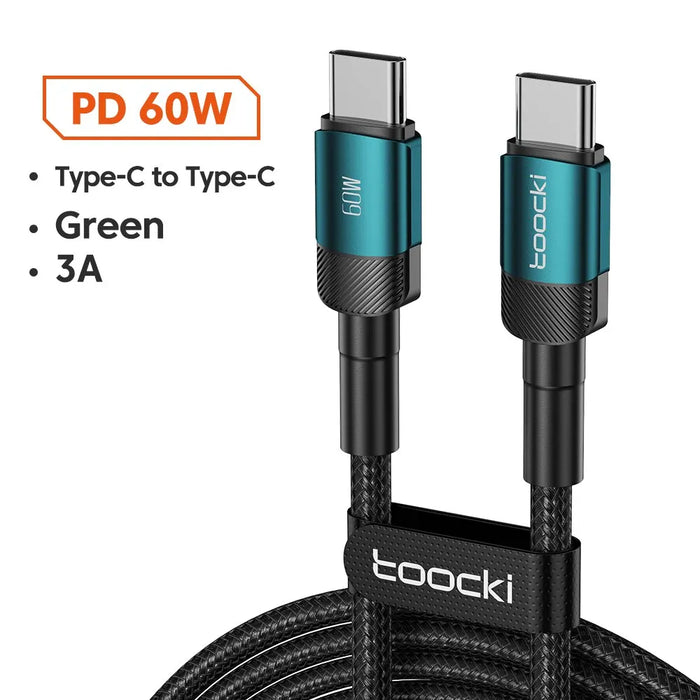 Fast Charging USB C Cable for Iphone and Huawei 1m/2m