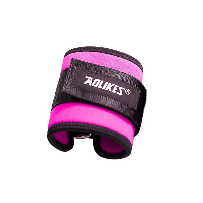 Double D Ring Ankle Cuffs For Cable Machines Leg Exercises & Gym Workouts